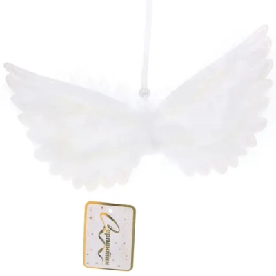 Подвеска «Волшебные крылья» 23 см, Белый