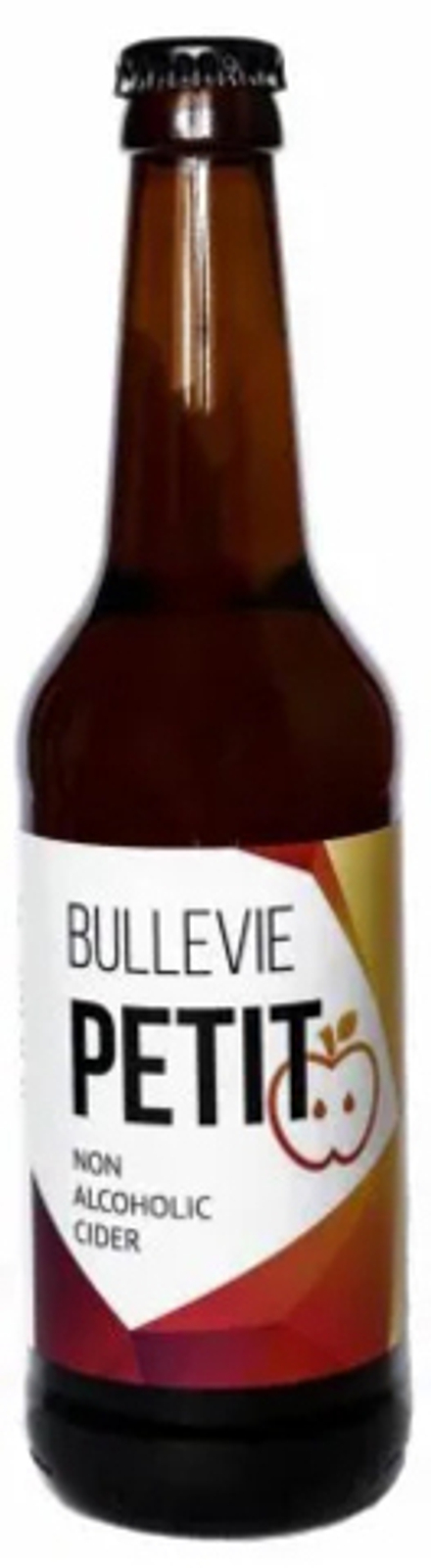 Сидр безалкогольный яблочный Bullevie Petit 0.45 стекло - 10 шт