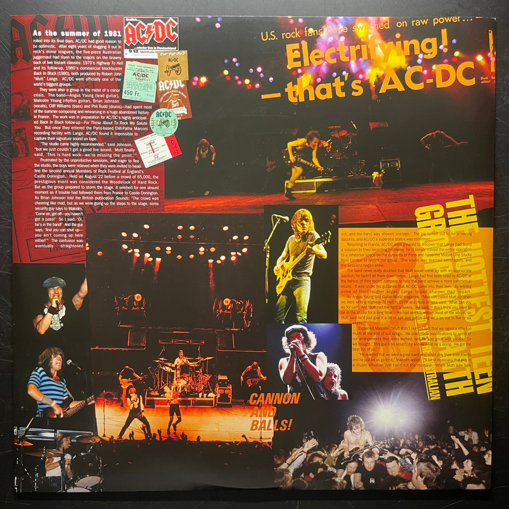 AC/DC ‎– For Those About To Rock (Европа 2009г.)