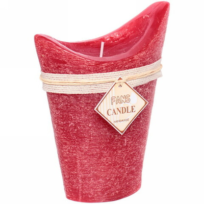 Свеча «Honey story» 12*18см цвет красный F-3008