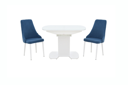 Обеденная группа Аврора Корсика/Стул Аврора Боне 2 (100292, 102130)