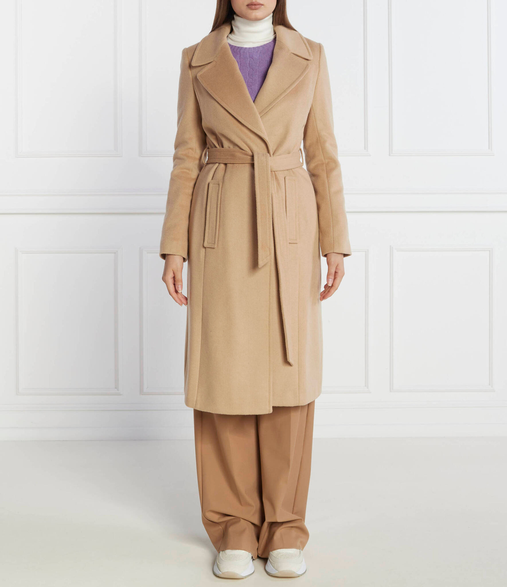 Хлопковое пальто LAUREN RALPH LAUREN - бежевый(297928099)