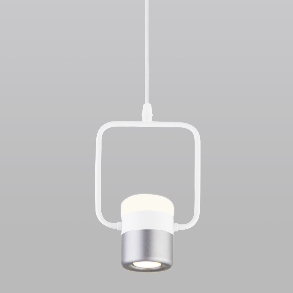 Подвесной светильник 50165/1 LED белый / серебро