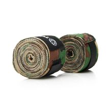 Бинт боксерский эластичный TORRES, PRL62017CA, дл. 3,5 м, шир. 5,5 см, 1 пара, хаки камуфляж