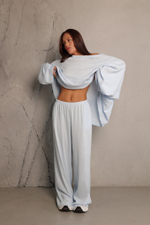 Лонгслив OVER из трикотажа