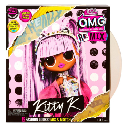 LOL SURPRISE - OMG REMIX Kitty K Кукла OMG LOL 567240 / артикул   567226E7C 567240  / GTIN 035051567240