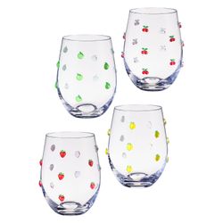 НАБОР СТАКАНОВ "FRUITY" ИЗ 4 ШТ. 520 МЛ