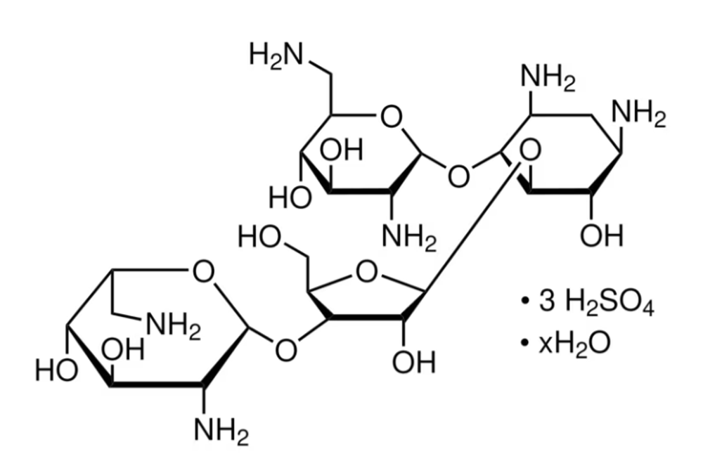 Неомицина сульфат - формула