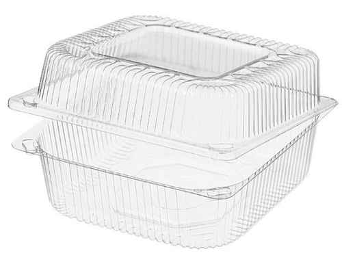 Контейнер с неразъемной крышкой, 1350 мл, 152х152х80 мм, 540 штук