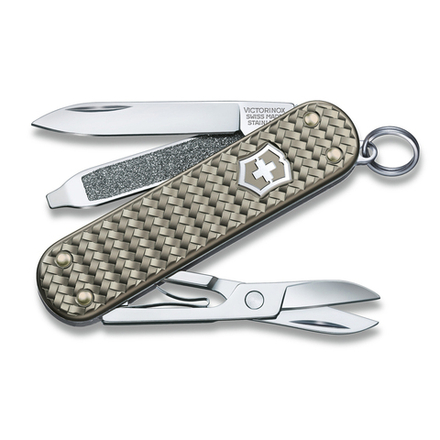 Нож-брелок Classic SD Precious Alox Infinite Grey VICTORINOX 0.6221.4031G