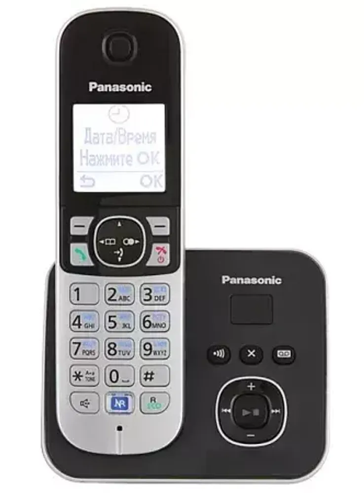 Радиотелефон PANASONIC KX-TG6821 (RUB) Черный