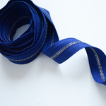 Молния металлическая №5, Ярко-синий, цена за 10 см.