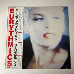 Винтажная виниловая пластинка LP Eurythmics Be Yourself Tonight (Japan 1985) (Obi) Sisters Are Doing It For Themselves
