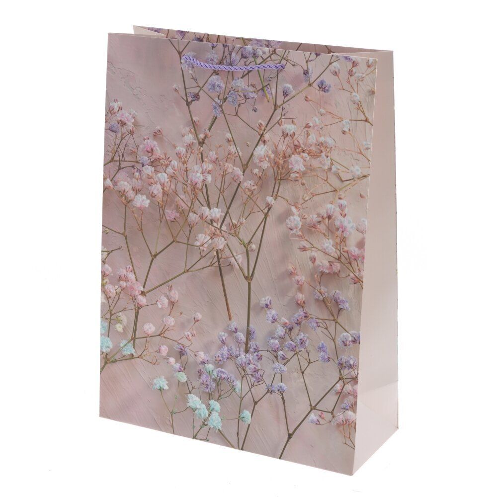 GAEM Пакет подарочный (бумага 210г/м2, блок микс 12шт), L30 W12 H41,5 см, 4в.