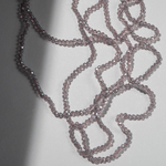 Хрустальные бусины "Марказит", оттенок "Сиреневый туман", 4,3*3,5мм, рондель