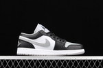 AIR JORDAN 1 LOW BLACK/BLACK/LIGHT SMOKE GREY/WHITE