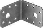 ЗУБР УК-2.5 45х60х60 х 2.5 мм, крепежный уголок, цинк (31012-60)