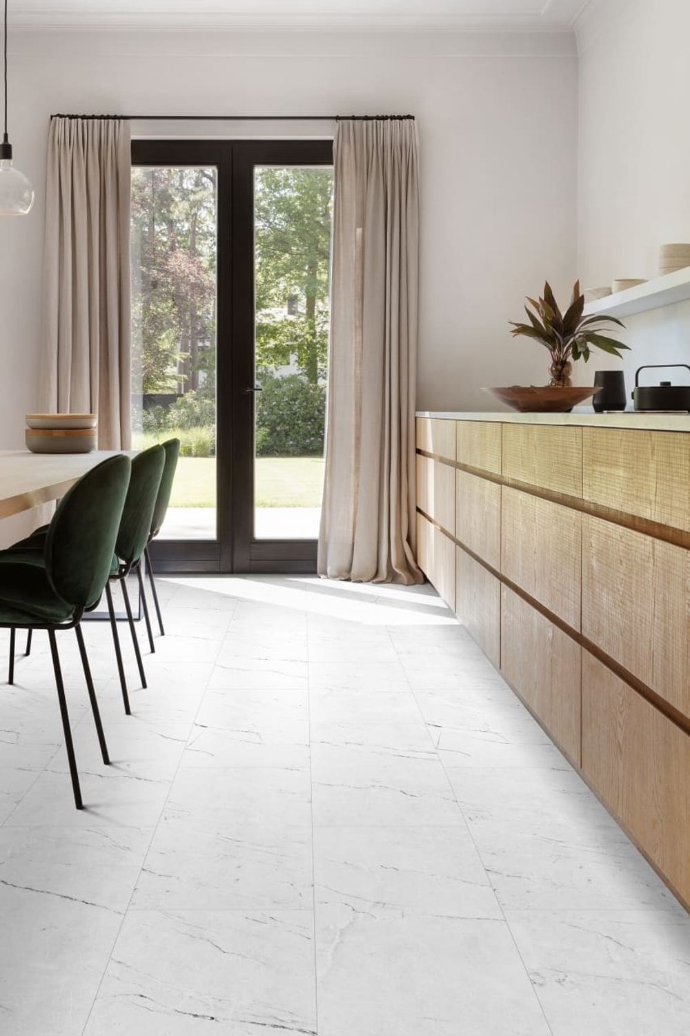 Виниловый ламинат Moduleo Next Acoustic 112 Carrara Marble