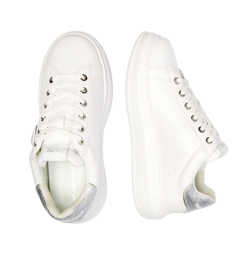 Кожаные кроссовки kapri Karl Lagerfeld - белый(KL62530N)