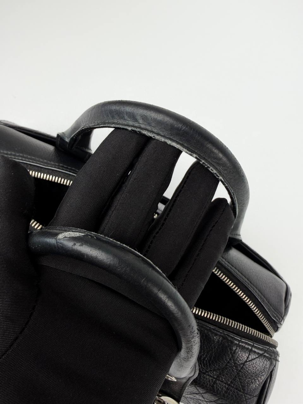 Сумка Christian Dior Cannage D-Buckle Bowling Bag
