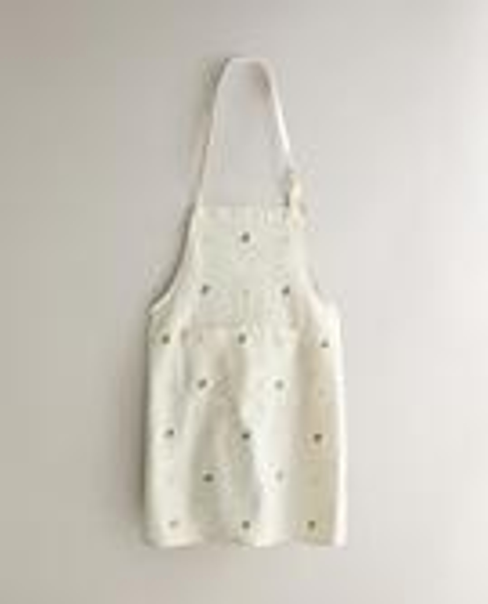 ZARA HOME ФАРТУК С ВЫШИВКОЙ, ЗЕЛЕНЫЙ