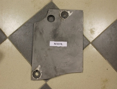 Бронелист торцевой левый M101L Teltomat