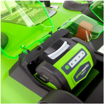 Газонокосилка аккумуляторная GREENWORKS TwinForce G40LM49DB 40В,49см,без АКБ и ЗУ (2500207)