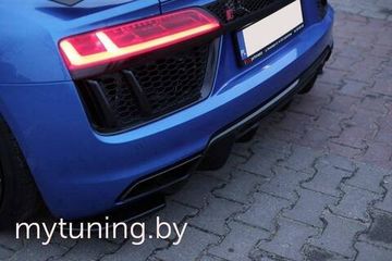 Сплиттеры бампера заднего боковые для AUDI R8 II (15-18)