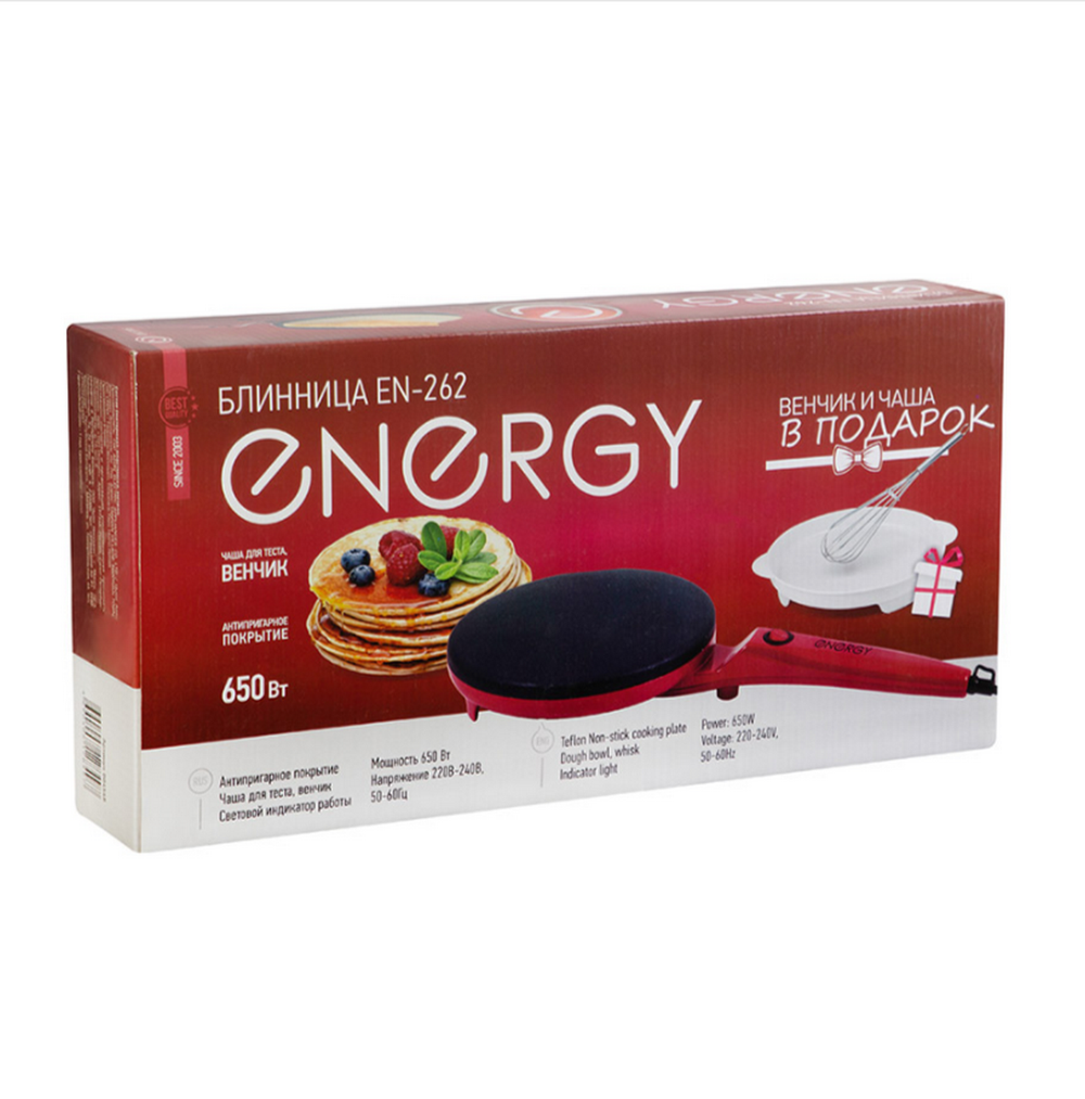 Сковорода-блинница элетрическая Energy EN-262