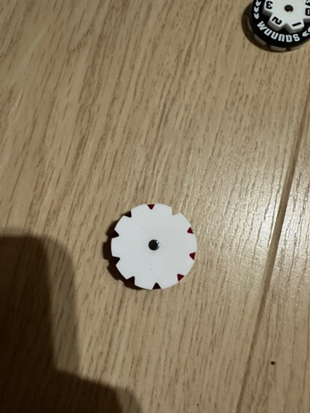 Round Counters 32mm. Violet