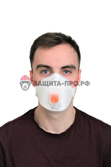 Медицинский респиратор WALL AIR 80HK, FFP1, с клапаном выдоха