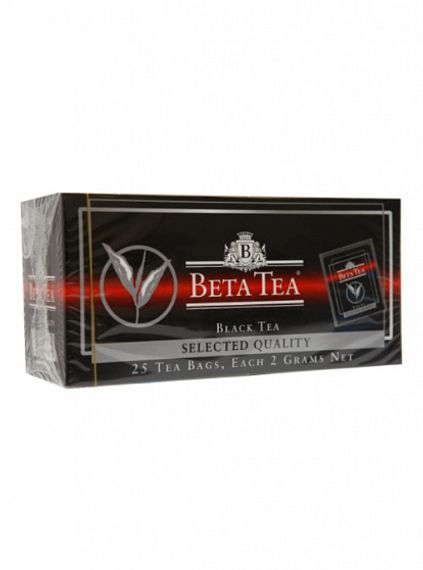 Çay \ Чай \ Tea Beta Celected Earl Grey qara çay 25 ədəd (paket)
