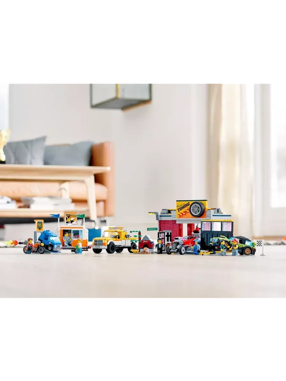 Конструктор Сити Тюнинг мастерская