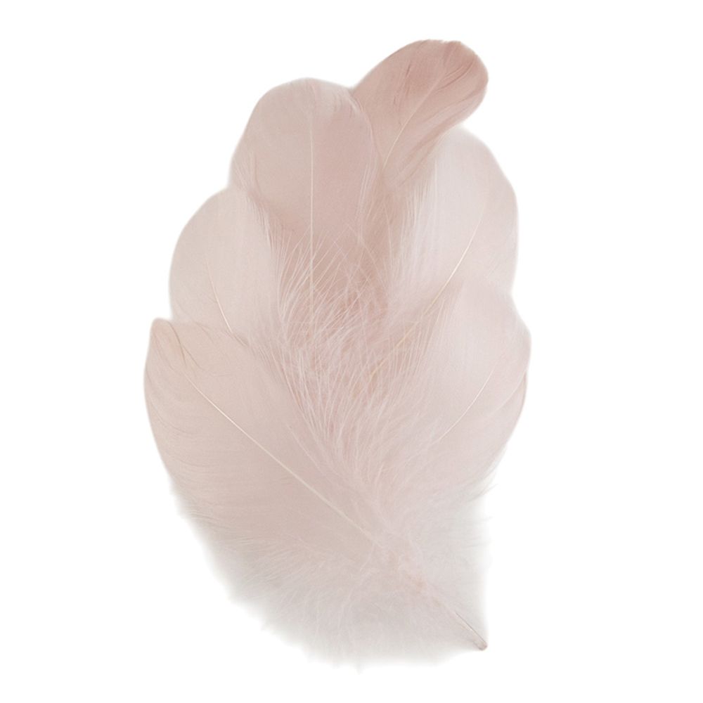 Перья кремовые 8-13 см, 30 шт ВП