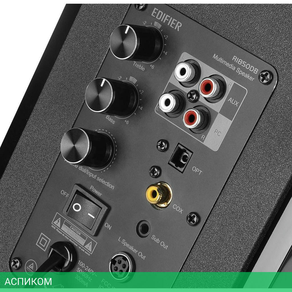 Акустика Edifier R1850DB черный