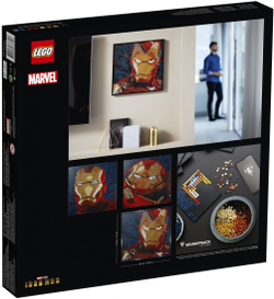 LEGO Art: Железный человек Marvel Studio 31199 — Marvel Studios Iron Man — Лего Арт Искусство