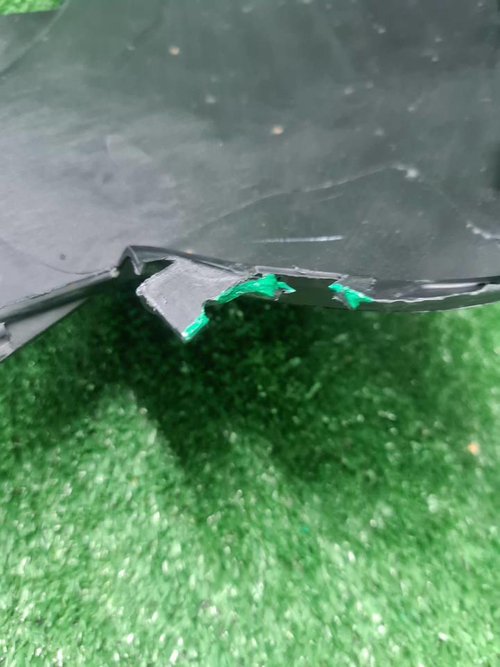 Юбка переднего бампера Mercedes GLS x167 19-23 AMG