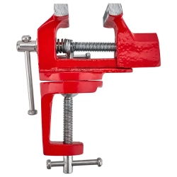 Тиски слесарные поворотные мини (ширина губ - 50мм) RockFORCE RF-32950R