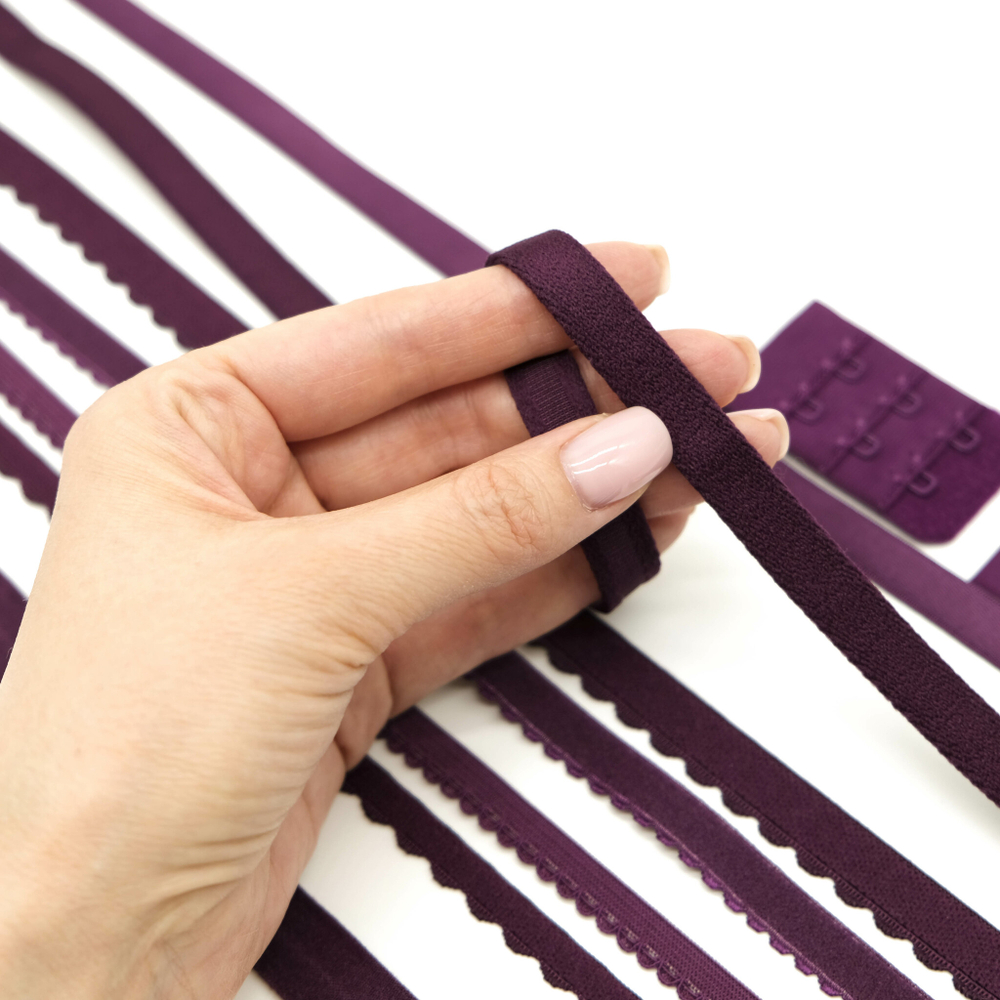 Лента туннельная бесшовная (тесьма под каркасы) СЛИВА