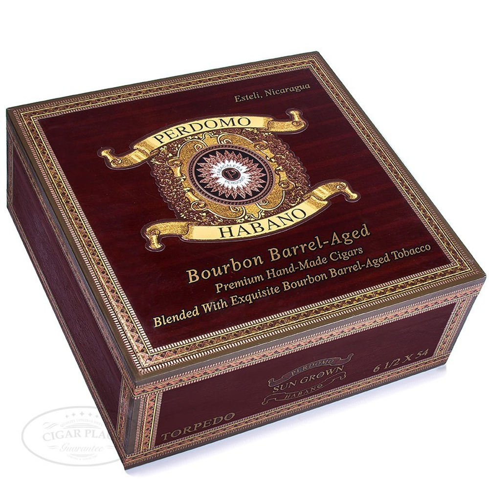 Perdomo Habano Bourbon Barrel Aged Sun Grown Torpedo