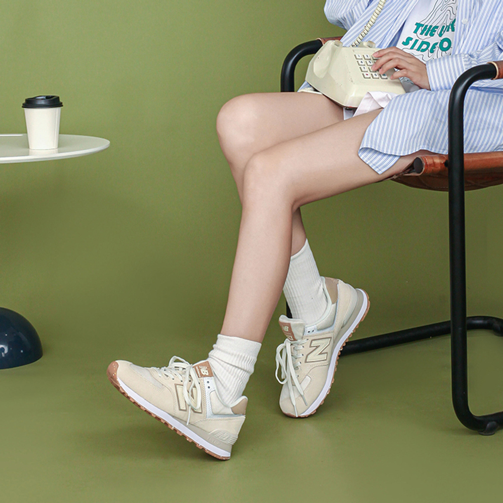 Кроссовки New Balance Nb 574 (Женская размерная сетка)