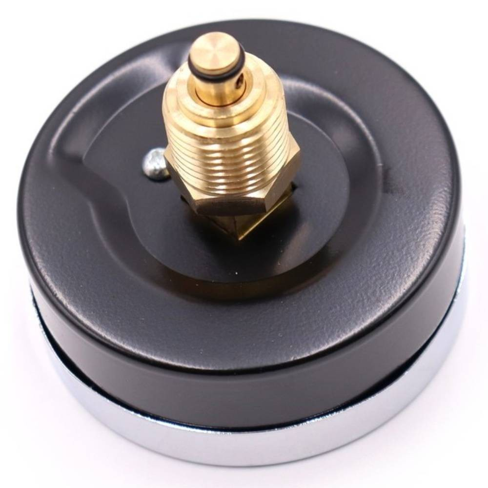 Термоманометр VIEIR аксиальный d-80мм 6 БАР 1/2 YF6 (50/1)