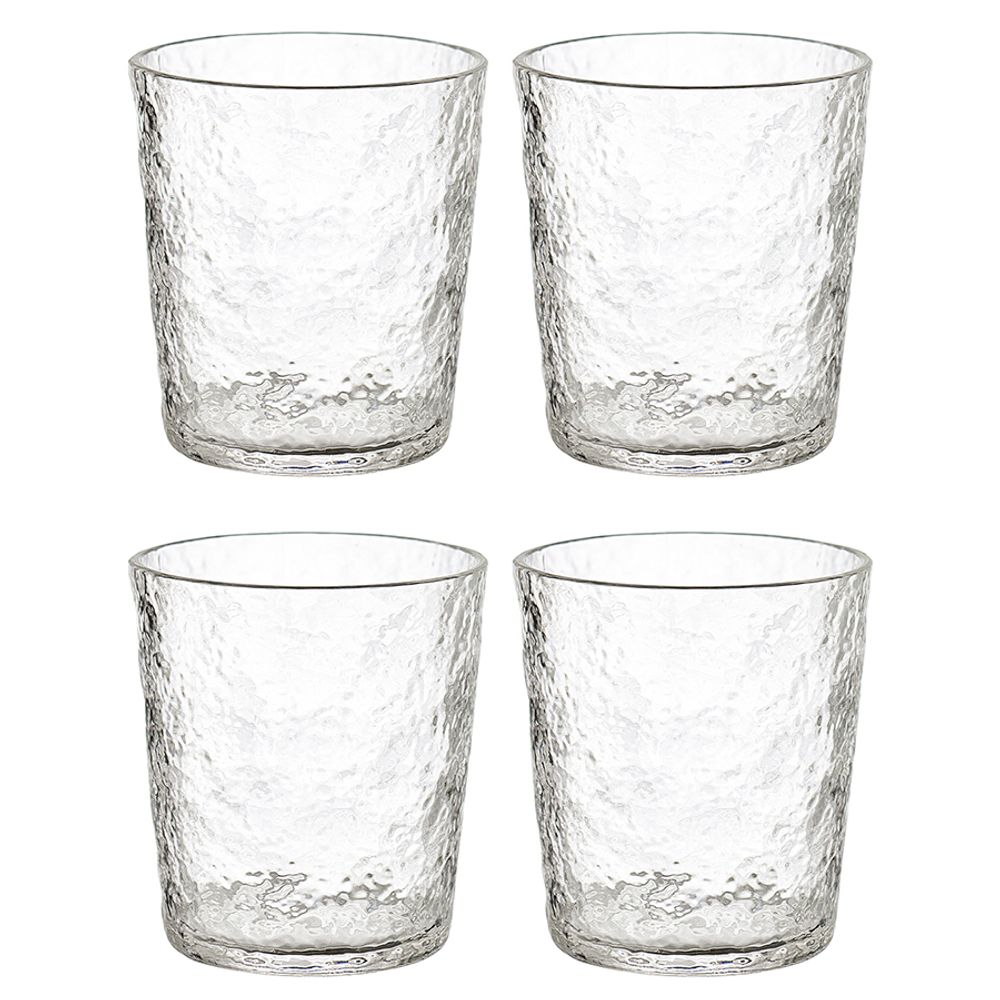 Набор стаканов из акрила Arctic, 360 мл, прозрачный, 4 шт.