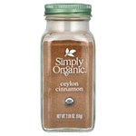 Simply Organic, Органическая цейлонская корица, 2,08 унций (59 г)