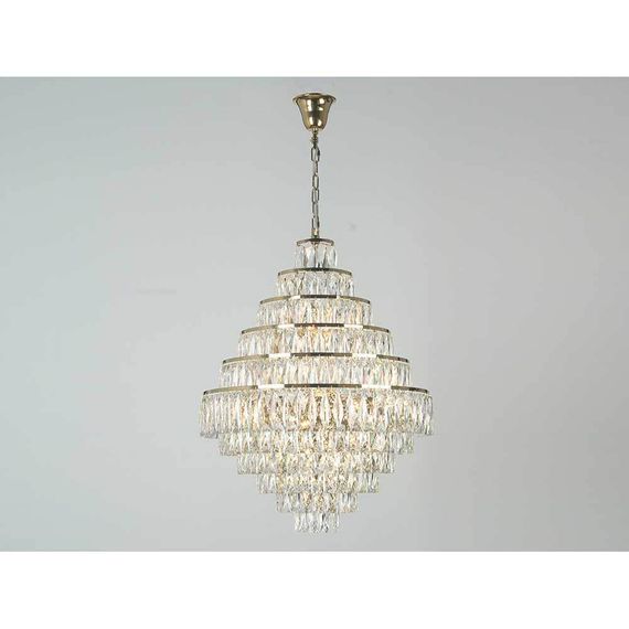 Подвесная люстра Newport 10125+15/C gold М0068934