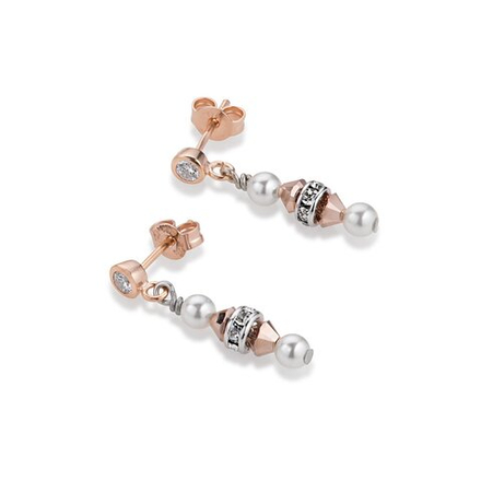 *Серьги Coeur de Lion Rose Gold *4828/21-1620