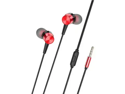 Проводные наушники BorofoneM52 black red