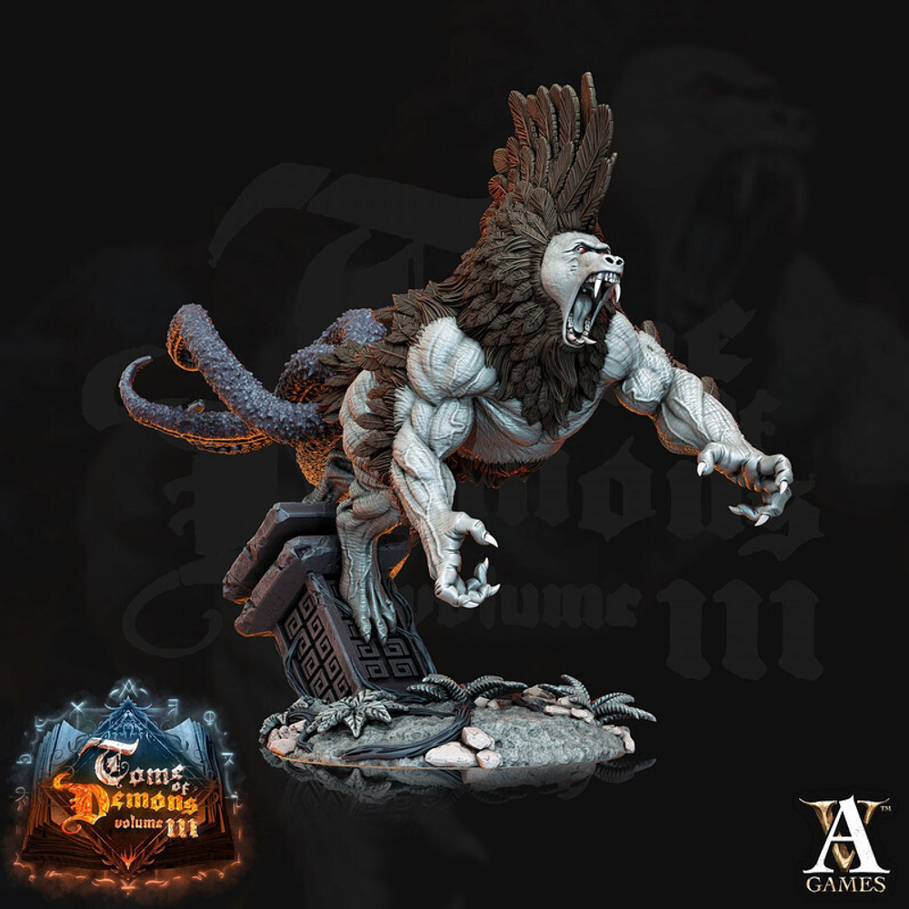 Grand Alliance Chaos Chaos Daemons Chaos Spawn Зверь хаоса миниатюра для dnd, днд, pathfinder, фентези, Настольная игра, НРИ, Варгейм, РПГ