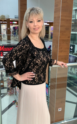 Двойка гипюровая (жакет и топ)