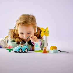 LEGO DUPLO Town — Ветряная турбина и электромобиль (10985) / артикул   10985  / GTIN 5702017416991